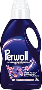 Perwoll Çiçek Cazibesi Koyu Renkle 1.32 litre Sıvı Çamaşır Deterjan, 1.3L