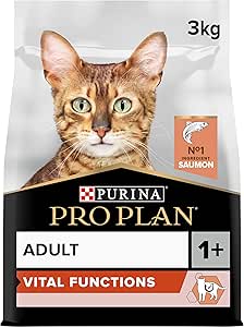 📌 Pro Plan Somonlu Ve Pirinçli Yetişkin Kedi Maması 3 Kg