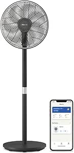 Philips 3000 Serisi Vantilatör, SilentWings Teknolojisi ile Güçlü ve Ultra Sessiz, 19 dB., 2’si 1 Arada Masa ve Ayaklı, Eğilebilir ve Döndürülebilir, Uygulama Kontrolü, 12 saat zamanlayıcı, CX3550/01
