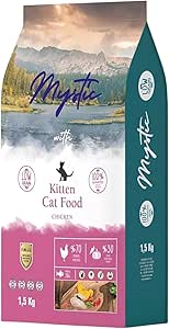 Mystic Az Tahıllı Yavru Kedi Maması Tavuklu 1,5 Kg