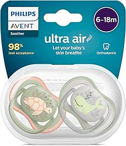 Philips Avent Ultra Air Emzik 6-18 Ay, 2’li Paket, Erkek