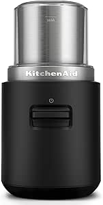 KitchenAid Go 5KBGR100BM Kablosuz Kahve Öğütücü Bataryasız Siyah