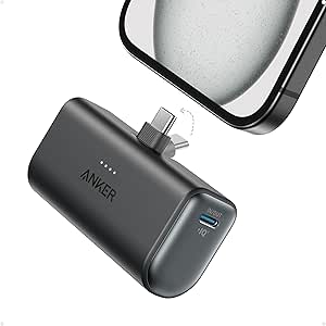 Anker Nano Power Bank USB-C 5000mh- A1653-Siyah