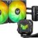 ASUS TUF GAMING LC II 240 ARGB AIO AURA SYNC 120MM ADRESLENEBİLİR RGB FAN NCVM KAPLAMALI RGB POMPA KAPAĞI SIVI CPU SOĞUTUCUSU