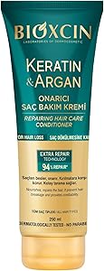 Bioxcin Keratin Argan Onarıcı Saç Bakım Kremi 250 ml Yıpranmış Ve Hasar Görmüş Saçlar