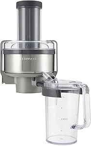 Kenwood Katı Meyve Sıkacağı Aparatı AT641 – Mutfak Şefi Aksesuarı, Temiz Boşaltma Ağzı, Köpük Filtresi (Tüm Chef Mutfak Makineleri İçin Uygun)