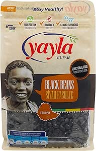 Yayla Gurme Siyah Fasulye (500 Gr)