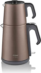 Arzum AR3080-T Çay Sefası Çay Makinesi – Toprak 0.3L