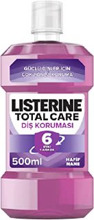 listerine total care diş korumasi ağız bakım suyu 500 ml
