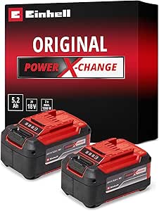 Einhell 2x 18V 5,2Ah PXC-Twinpack, Akü