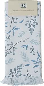 Karaca Home Garden Mavi%100 Pamuk Mutfak Havlusu 2’li 60×40 cm
