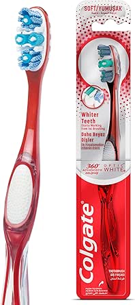 Colgate 360 Gelişmiş Optik Beyaz Yumuşak Beyazlatıcı Diş Fırçası