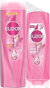 Elidor Superblend Saç Bakım Şampuanı Güçlü ve Parlak 400 ml + Serum Bakım Kremi 200 ml