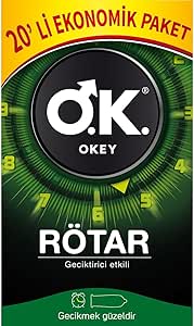 Okey Rötar Ekonomik Prezervatif 20 Adet