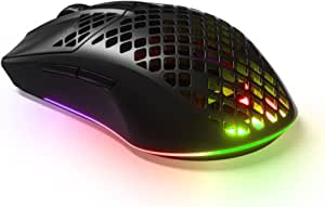 SteelSeries Aerox 3 Wireless Onyx Gaming Mouse – TrueMove Air Optik Sensör – 68 Gram – Suya Dayanıklı – Siyah