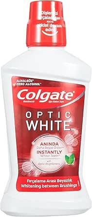 Colgate Optic White Beyazlatıcı Ağız Bakım Suyu 500 ml