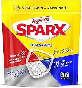 Asperox Sparx Diamond Bulaşık Makinesi Kapsülü 30 Adet