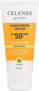 Celenes Herbal Yaşlanma Karşıtı Güneş Kremi, 50+ Spf, 50ml