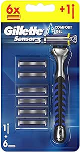 Gillette Sensor3 Tıraş Makinesi Plus 6 Bıçak