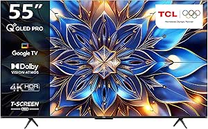TCL 55T7BGTV QLED 4K UHD 55 inç Uydulu Google