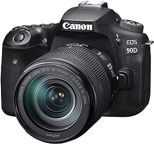 CANON 90D+18-135MM F:3.5-5.6 IS USM LENS KIT