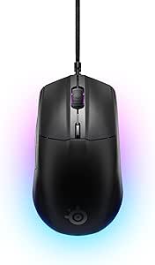 SteelSeries Rival 3 Gen 2 RGB Gaming Mouse – 8500 DPI TrueMove Core Optik Sensör – 60 Milyon Tıklama Dayanıklılığı – 77g Hafif Tasarım – Siyah