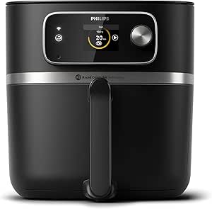 Philips 7000 Serisi Airfryer Combi XXL Connected, Rapid CombiAir, Gıda Termometresi, Otomatik Pişirme Programları, HomeID Uygulama, HD9880/90