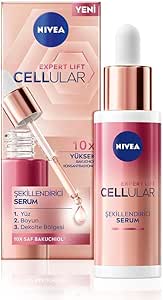 NIVEA Cellular Expert Lift Doğal Retinol Alternatifi Saf Bakuchiol İçeren, Kolajen Tetikleyici Kırışıklık Karşıtı Cilt Serumu 30 ml