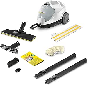 Kärcher SC 4 Easyfix Buharlı Temizlik Makinesi, 3.5 Bar, 75 Metrekare Temizleme Alanı, 1.512-630.0, Beyaz