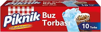 Piknik Gıda Ambalaj Buz Torbası 10’lu 1400