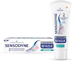 Sensodyne Klinik Beyazlık Güçlü Diş Minesi Diş Macunu