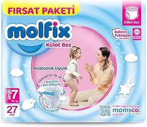 Molfix Külot Bez 7 Beden E.Ekstra Large Fırsat Paketi 27 Adet