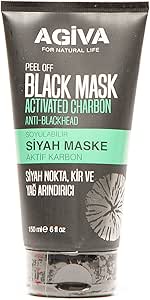 AGIVA Soyulabilir Siyah Maske 150Ml