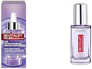 L’Oréal Paris Revitalift Filler%1.5 Saf Hyaluronik Asit Kırışıklık Karşıtı Serum (30 ml) + Revitalift Filler Aydınlatıcı Göz Serumu (20 ml)