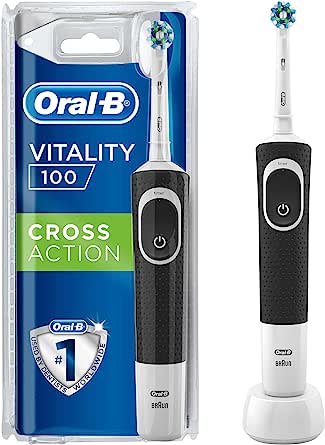 Oral-B Vitality D100 Cross Action Şarj Edilebilir Diş Fırçası Siyah