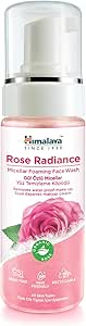 Himalaya Since 1930 Micellar Parlatıcı Yüz Temizleyici Köpük, Organik Gül, Normal-Yağlı Ciltler, 150 ml