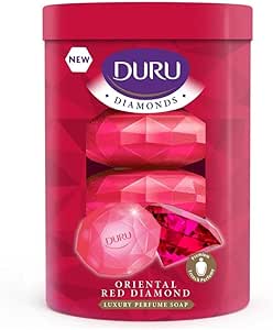 DURU Diamonds Oriental Red Sabun, 90Gramx4