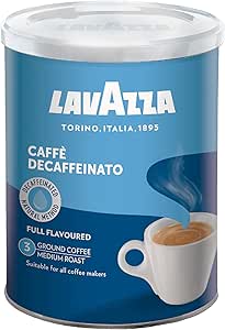 Lavazza Decaffeinato Kafeinsiz Öğütülmüş Kahve Teneke 250 G