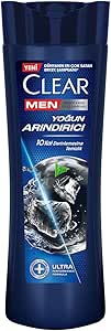 Clear Men Kepeğe Karşı Etkili Şampuan Yoğun Arındırıcı Kömür ile 350 ml