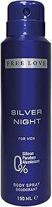 Free Love Silver Night Erkek Deodorant 150 ml