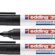 edding 360 XL beyaz yazı tahtası kalemi, siyah, 3’lü set, yeniden doldurulabilir