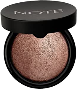 Note Baked Blusher 04 Deeply Bronze Işıltılı Fırınlanmış Toz Allık