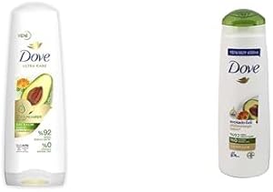 Dove Ultra Care Saç Bakım Kremi Dökülme Karşıtı Bakım Avokado Özü 350 ml ve Dove Ultra Care Saç Bakım Şampuanı Dökülme Karşıtı Bakım Avokado Özü 400 ml