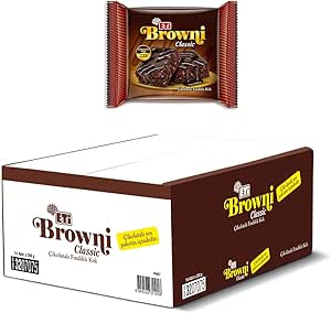 Eti Browni Çikolatalı Fındıklı Kek 200 g x 14 Adet