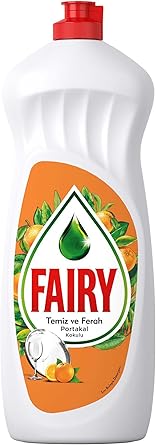 Fairy Temiz & Ferah Sıvı Bulaşık Deterjanı 650 ml Portakal Kokulu