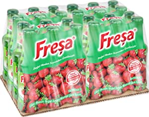 Freşa Çilek Aromalı Madensuyu 24’lü (200 ml x 24 Adet)