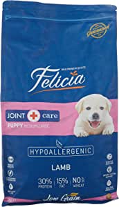 Felicia Az Tahıllı, Yavru Kuzulu M/Large Breed Hypoallergenic Köpek Maması, 3 kg