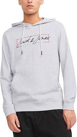 JACK & JONES JJZURI SWEAT HOOD LN Sweatshirt Erkek