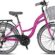 Geroni SIRIO – 24″ City Bike – 21 Vites – V.B. – Fuşya-Gri – Shimano
