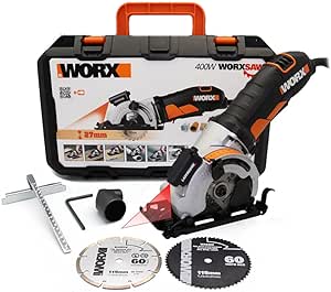 WORX WX426 400Watt Profesyonel Çok Amaçlı Lazerli Daire Testere